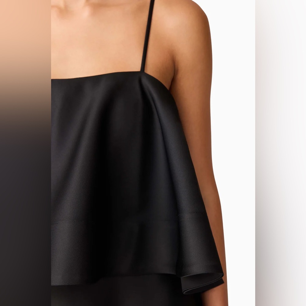 Adam & Eva Sleek Black Camisole Top